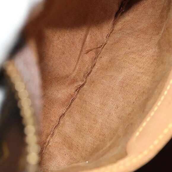 LOUIS VUITTON Monogram Sac Polochon 65 Boston Bag 2way M41222 LV Auth - Picture 3 of 14